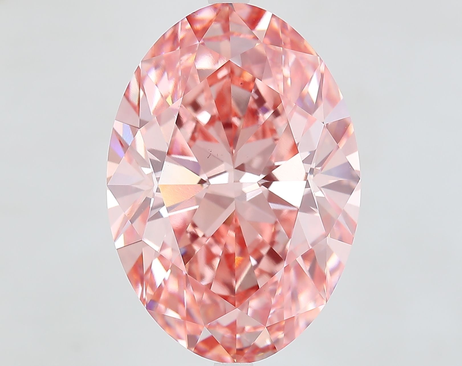 13.03 ct. oval Lab Grown Diamond front image