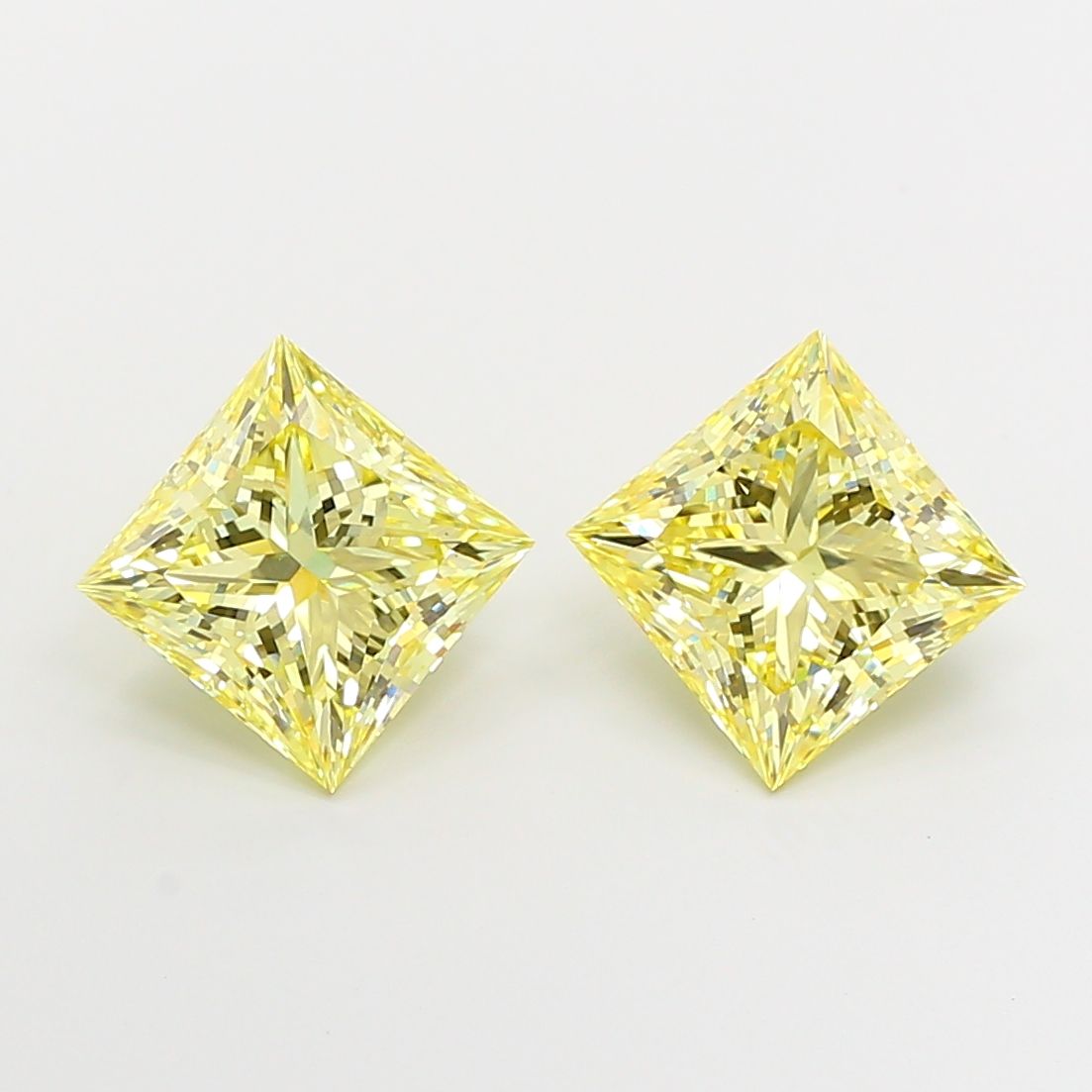 3.09 ct. princess Lab Grown Diamond front image