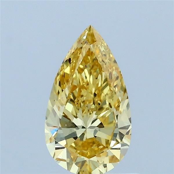 0.65 CT Fancy Intense Yellow PEAR