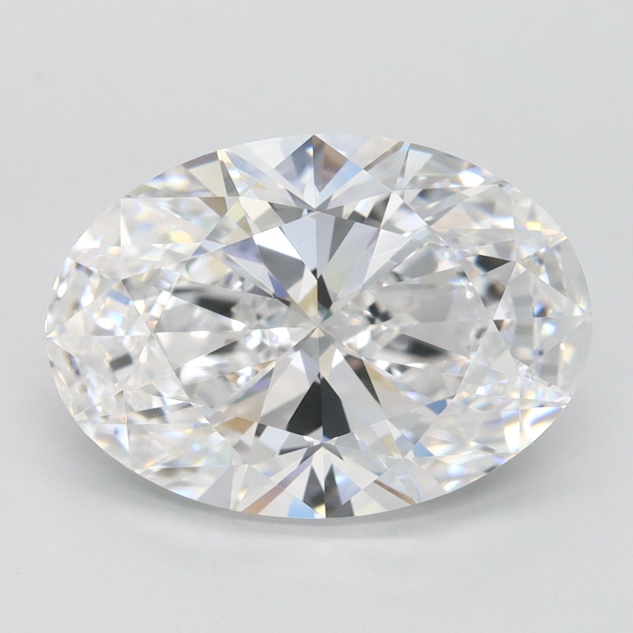 4.10 ct. oval Lab Grown Diamond front image