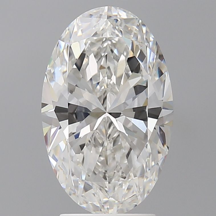 3.50 ct. oval Lab Grown Diamond front image
