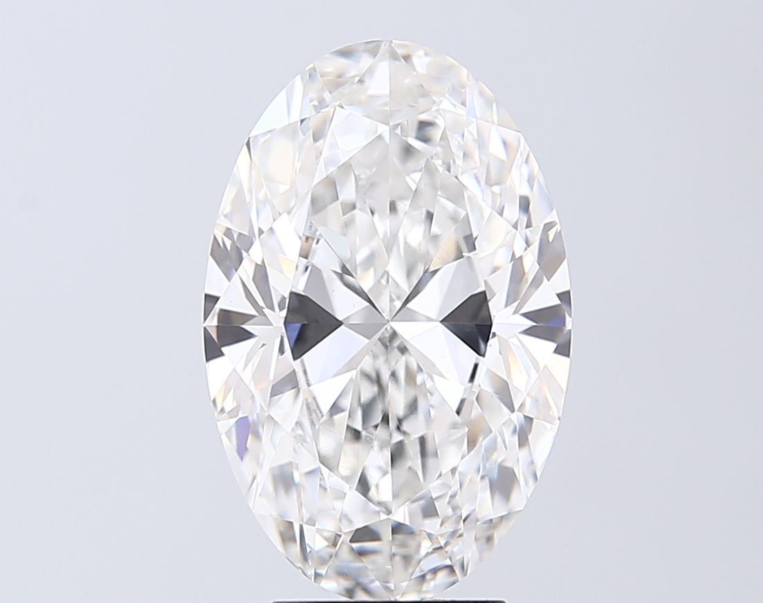 5.09 ct. oval Lab Grown Diamond front image