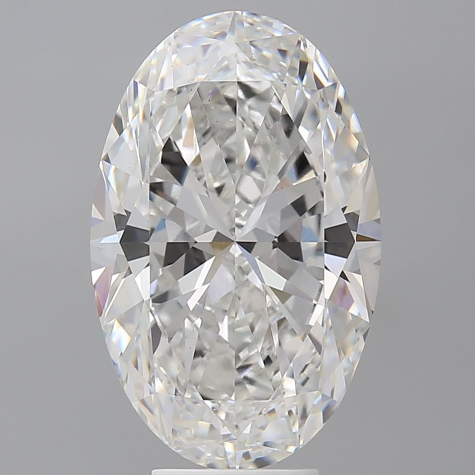 7.03 ct. oval Lab Grown Diamond front image
