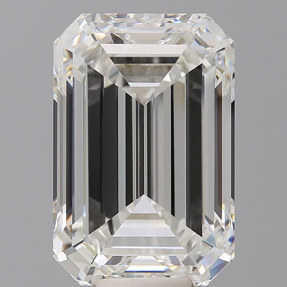 12.55 ct. emerald Lab Grown Diamond front image
