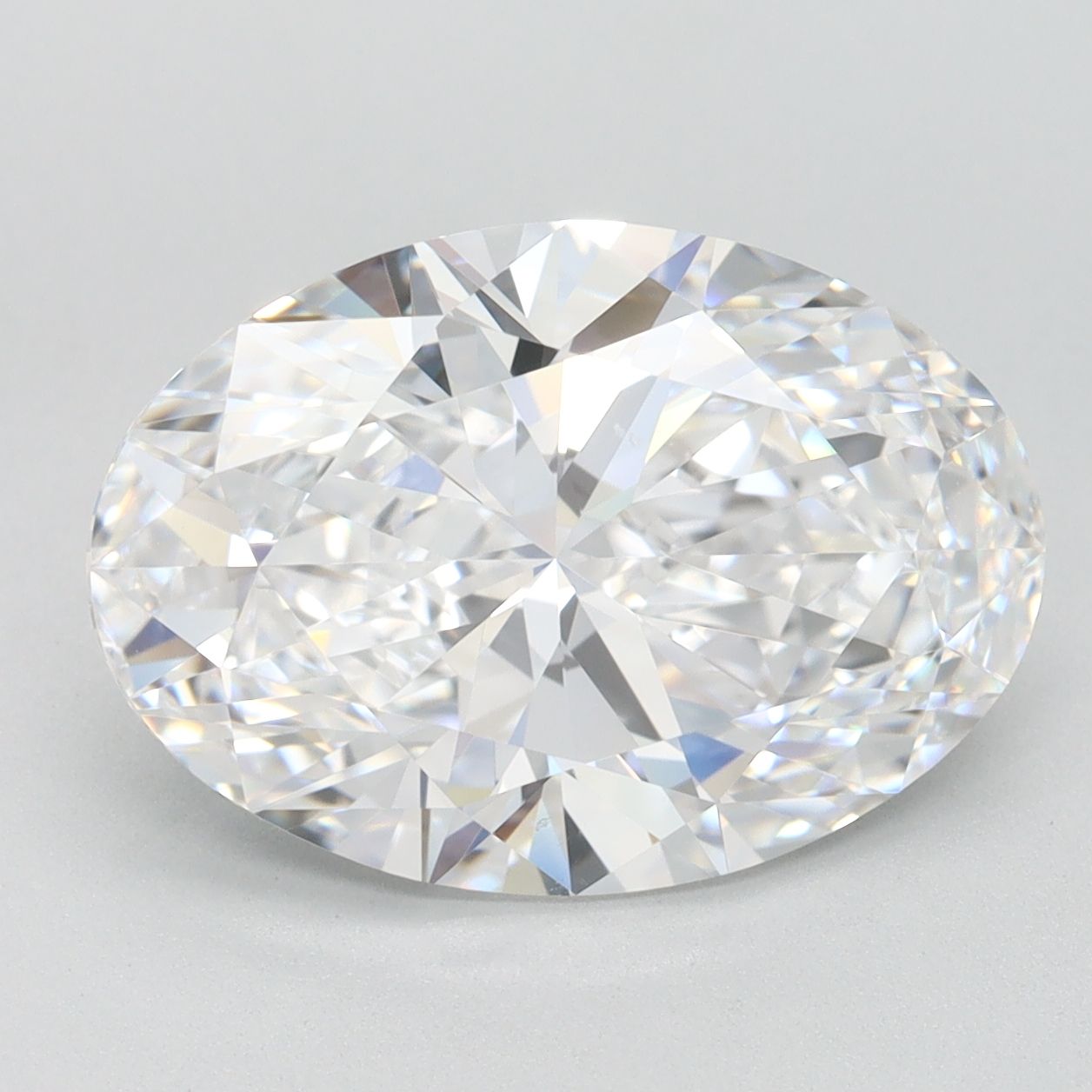 4.11 ct. oval Lab Grown Diamond front image