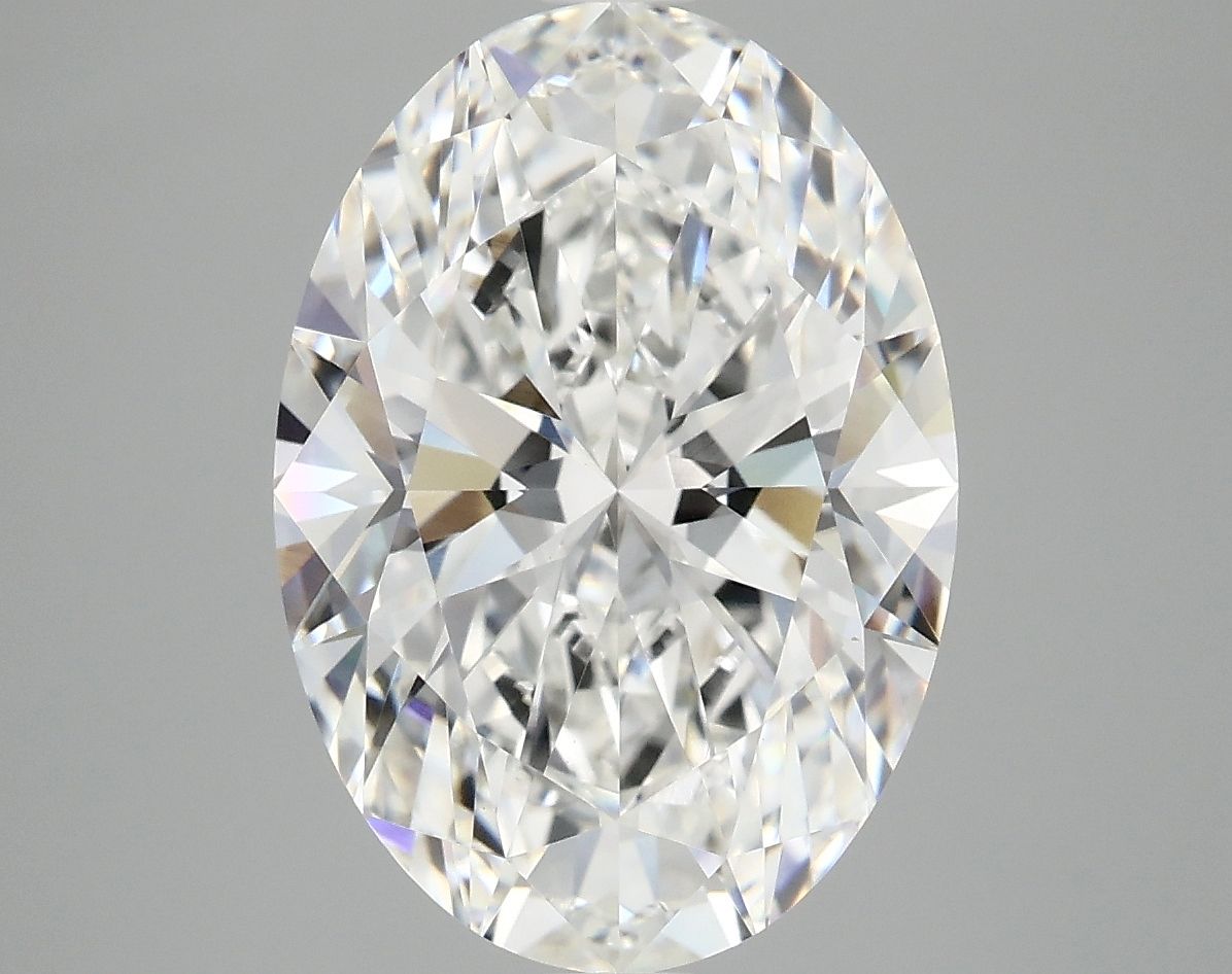 5.09 ct. oval Lab Grown Diamond front image