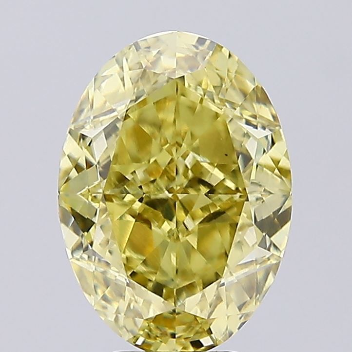 6.67 ct. oval Lab Grown Diamond front image