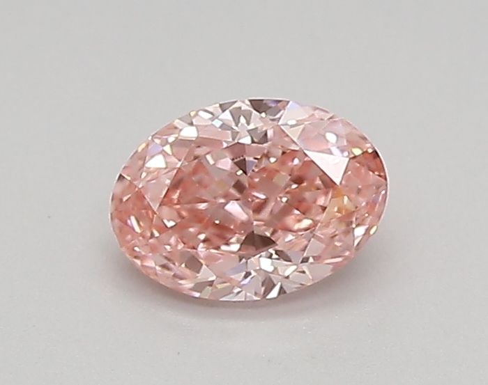 0.43 CT Fancy Vivid Pink OVAL