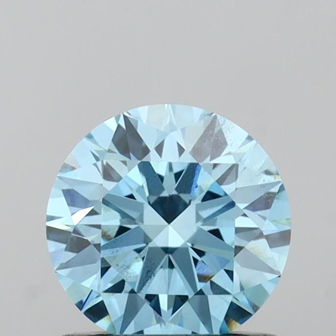 0.75 CT Fancy Vivid Blue ROUND