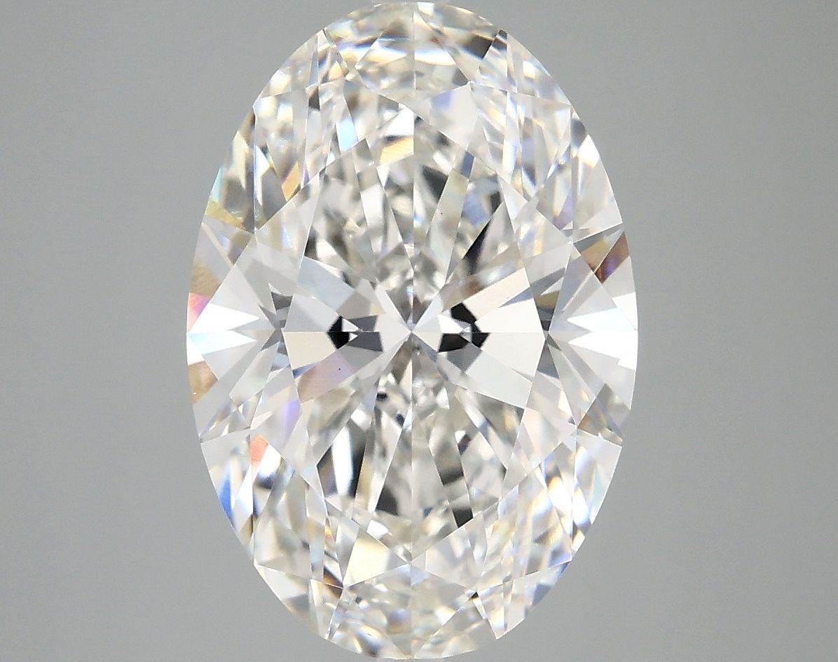 4.90 ct. oval Lab Grown Diamond front image