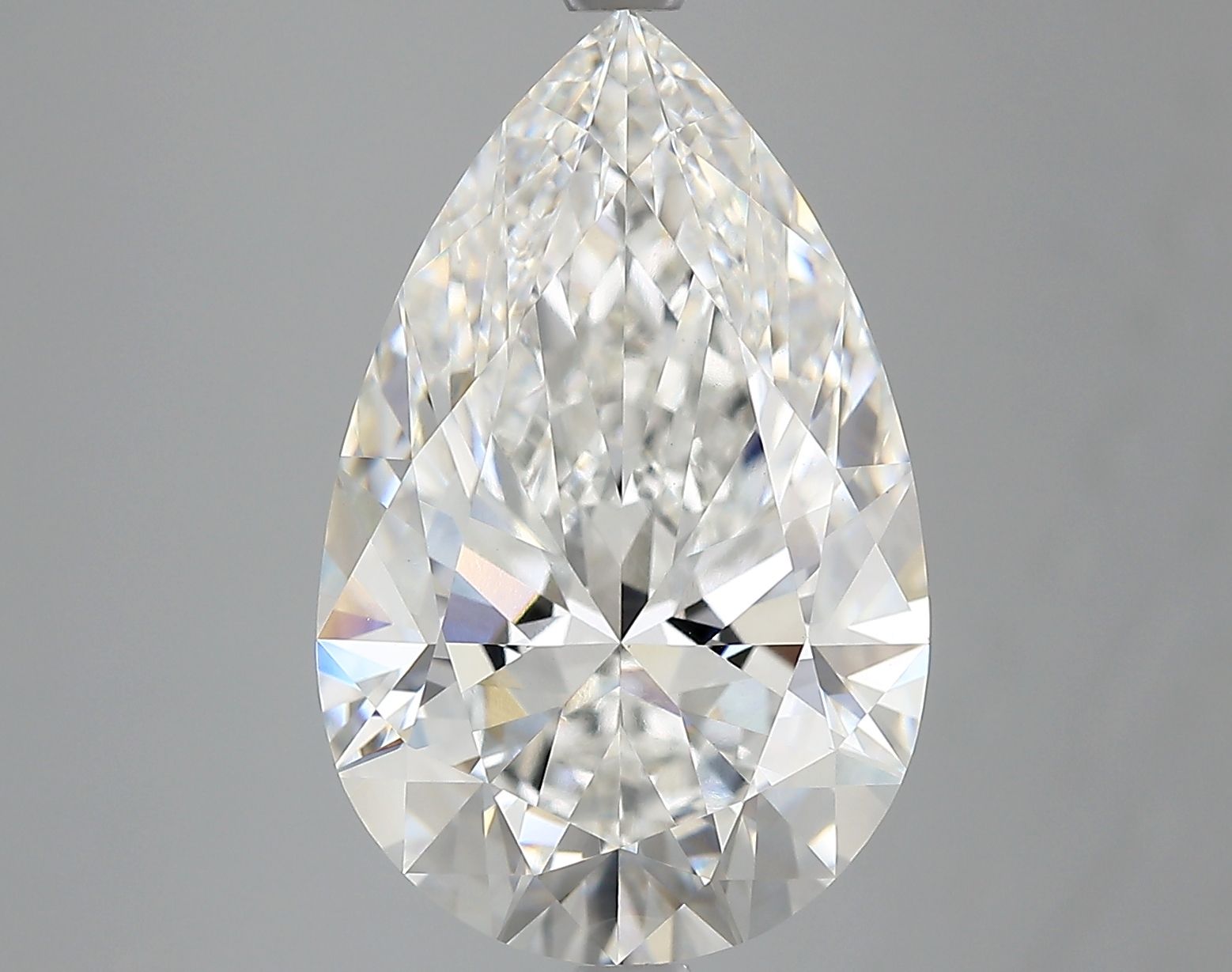 6.10 ct. pear Lab Grown Diamond front image