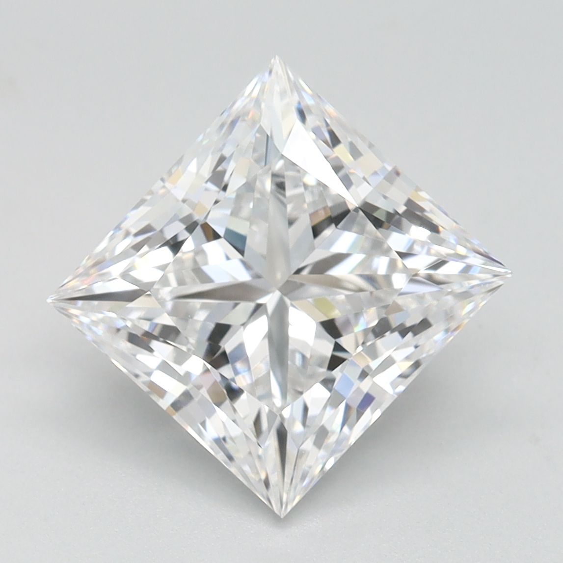 3.04 ct. princess Lab Grown Diamond front image