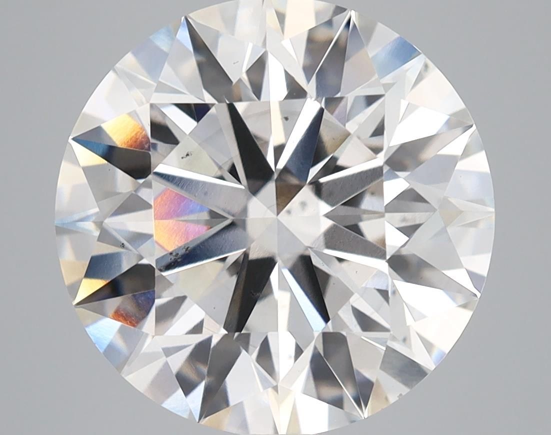 6.71 ct. round Lab Grown Diamond front image