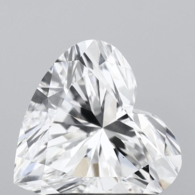 1.23 ct lab-grown Heart Diamond