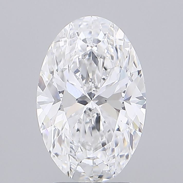 3.02 ct. oval Lab Grown Diamond front image