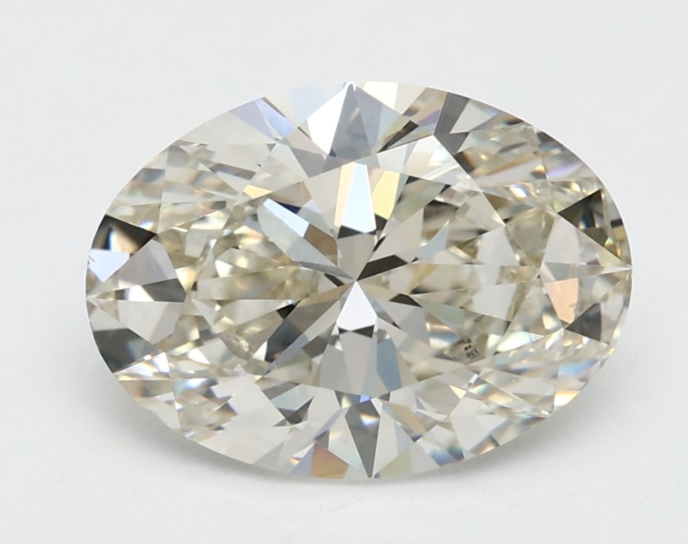 2.02 ct. oval Lab Grown Diamond front image