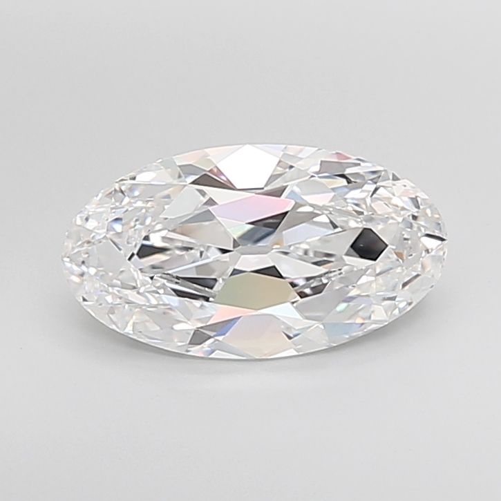 5.12 ct. oval Lab Grown Diamond front image