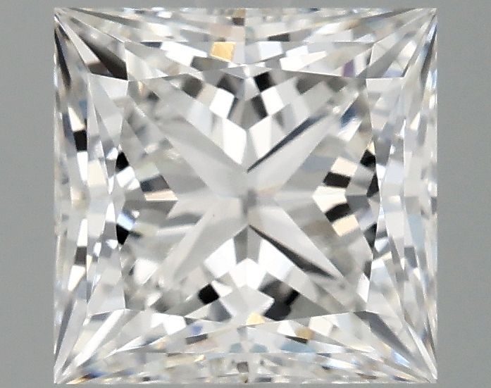2.10 ct. princess Lab Grown Diamond front image