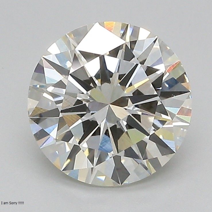 2.18 ct. round Lab Grown Diamond front image