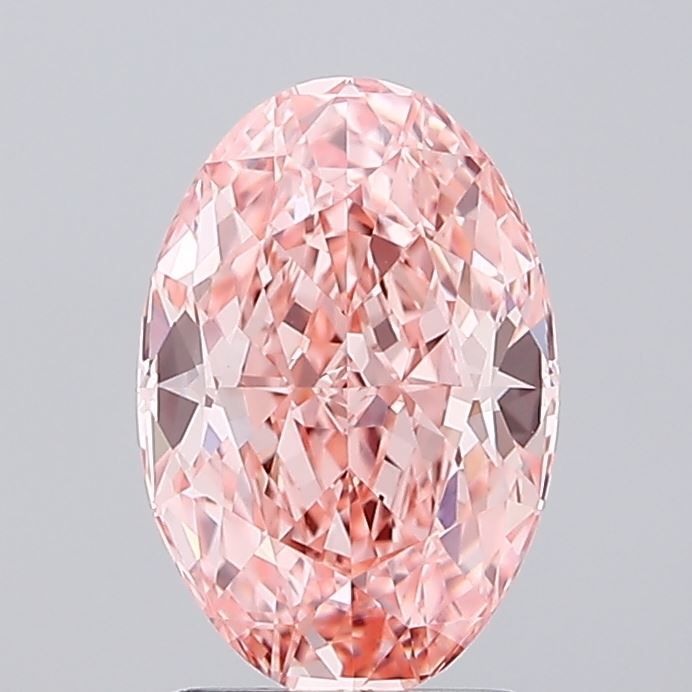 2.02 ct. oval Lab Grown Diamond front image