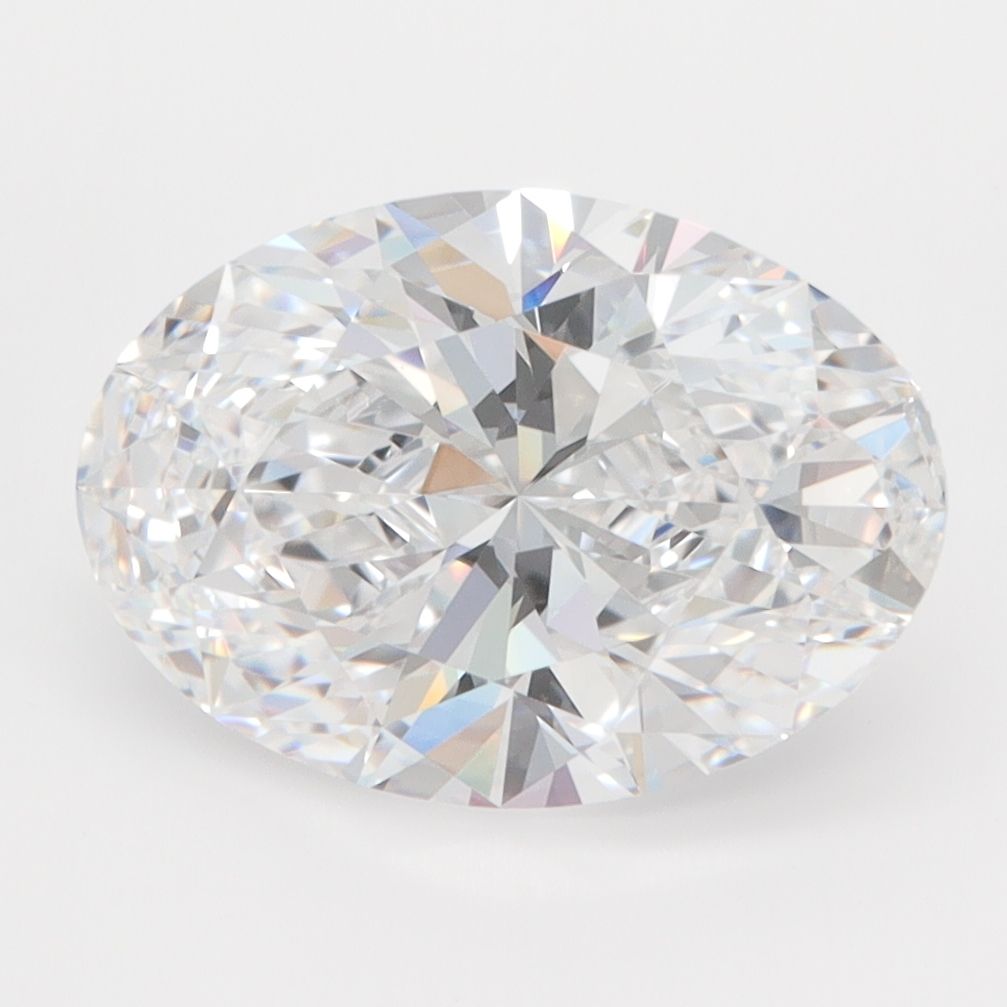 3.43 ct. oval Lab Grown Diamond front image