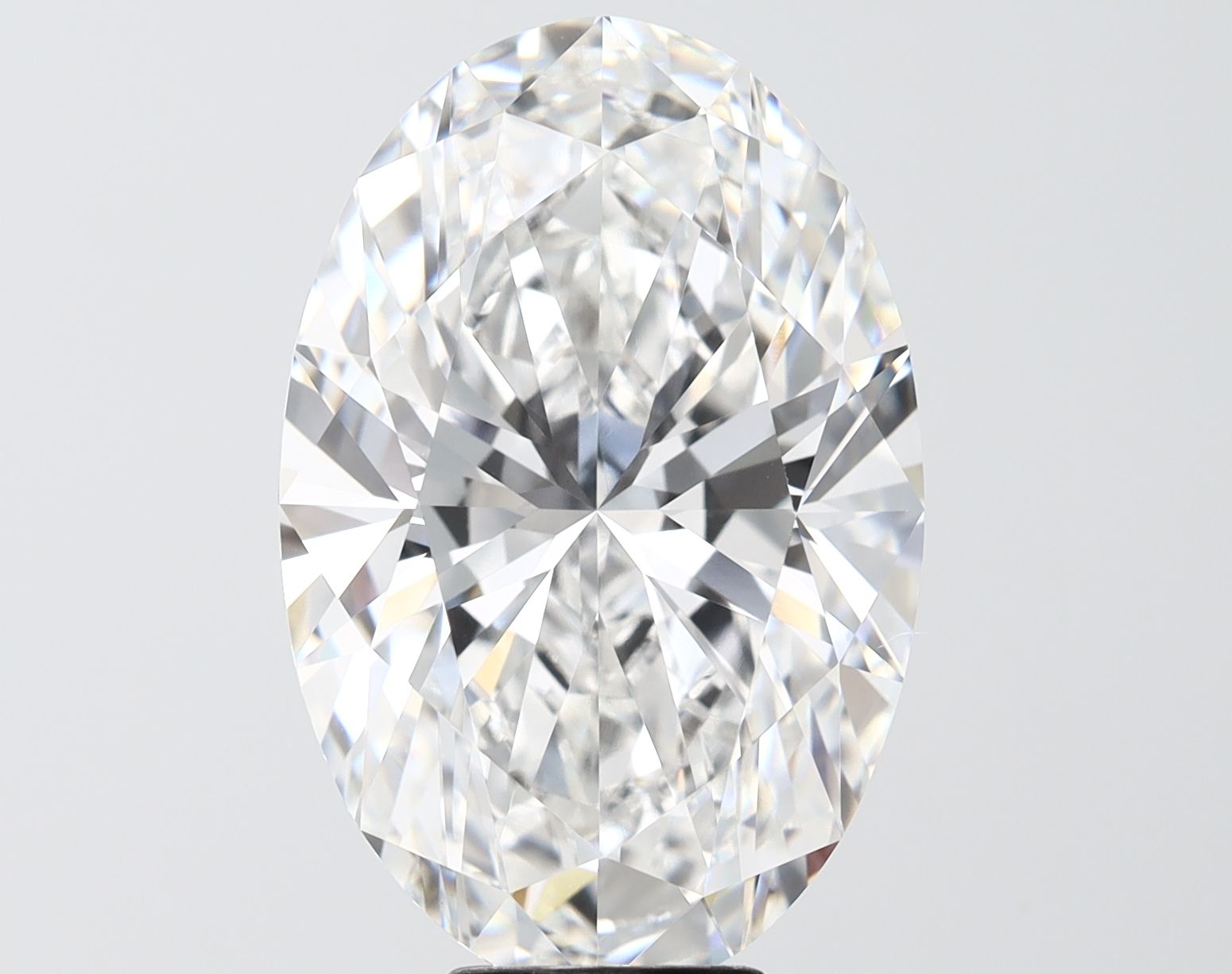 10.10 ct. oval Lab Grown Diamond front image