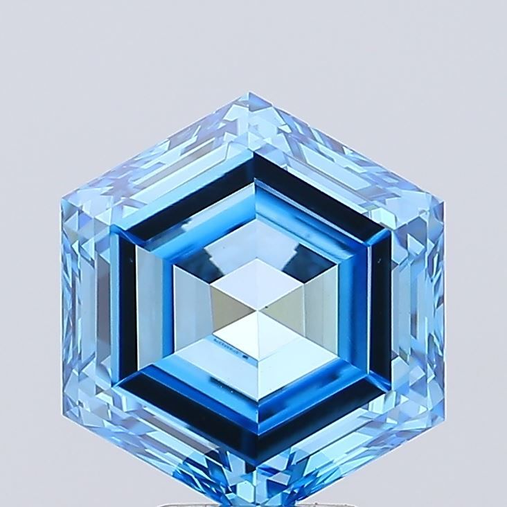5.3 ct lab-grown Hexagonal Diamond