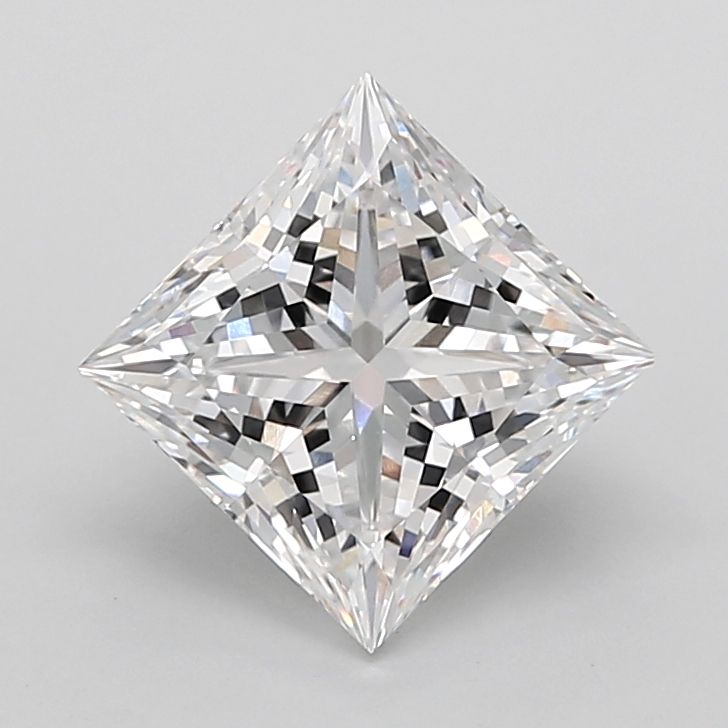 2.60 ct. princess Lab Grown Diamond front image