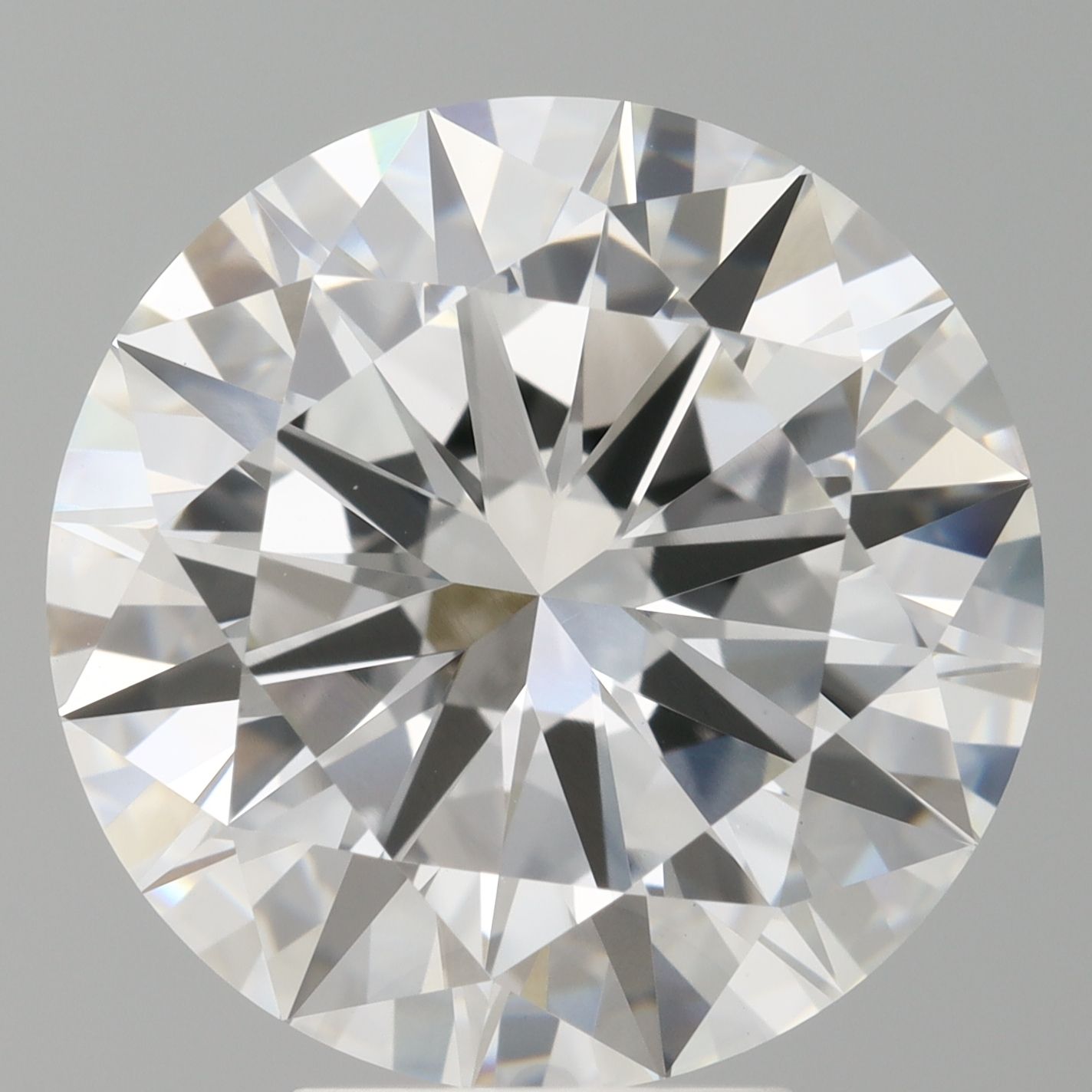 6.05 ct. round Lab Grown Diamond front image