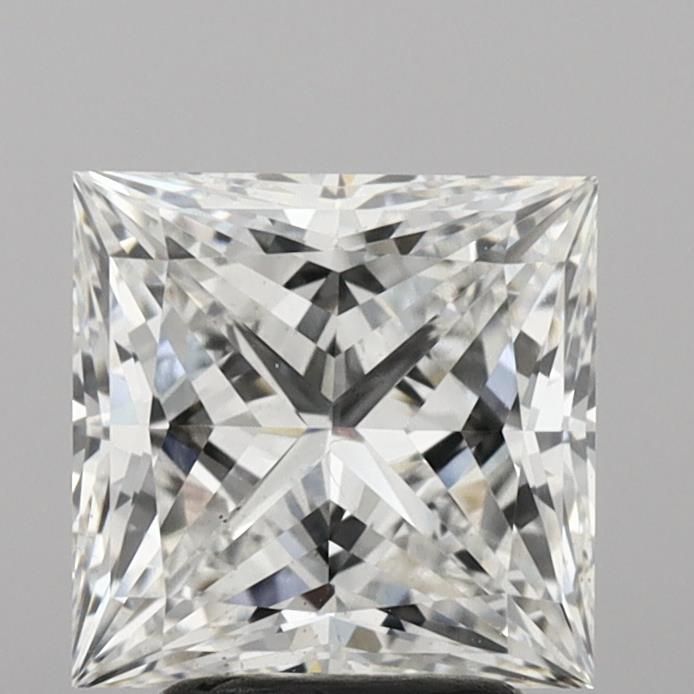 3.23 ct. princess Lab Grown Diamond front image