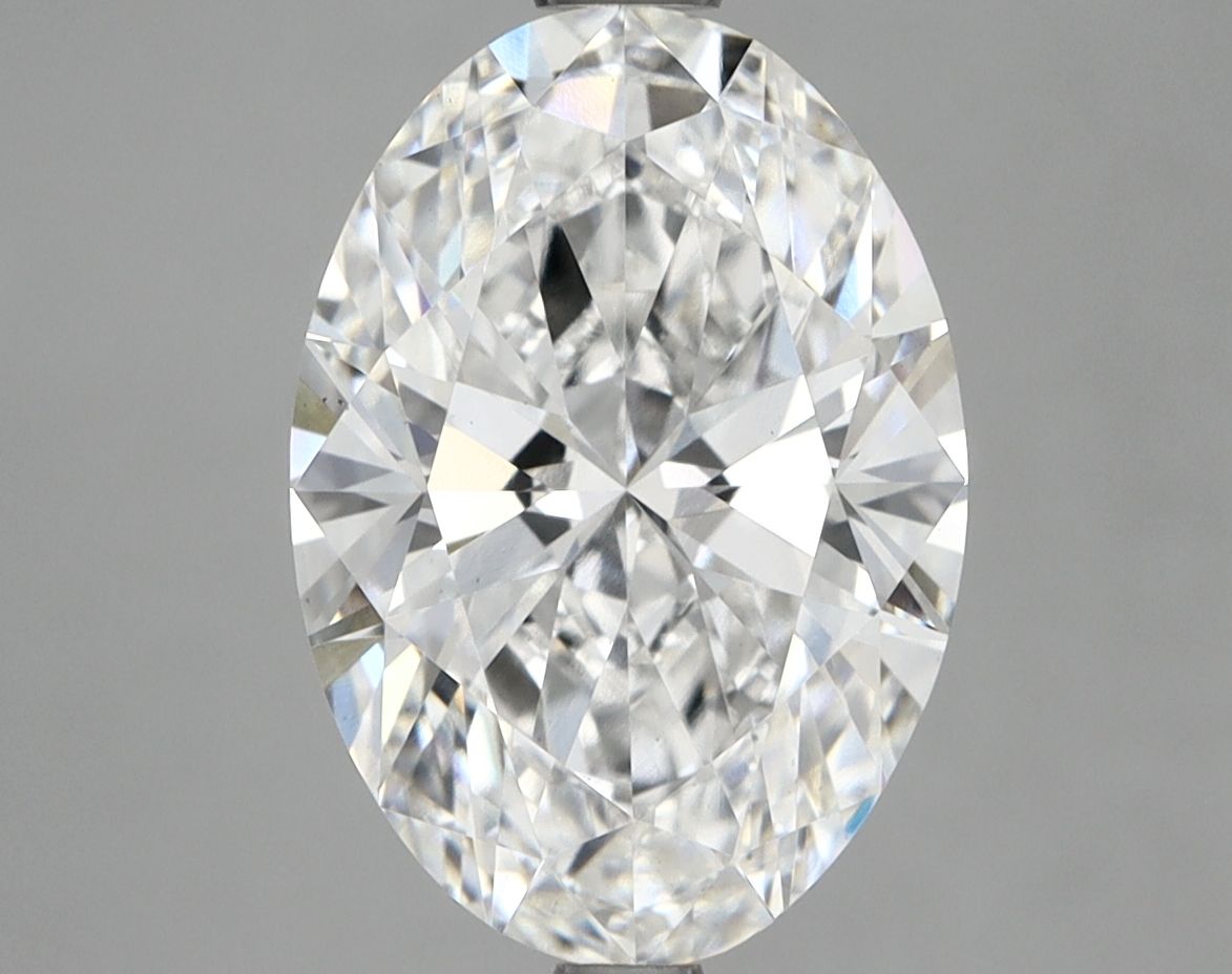 3.70 ct. oval Lab Grown Diamond front image