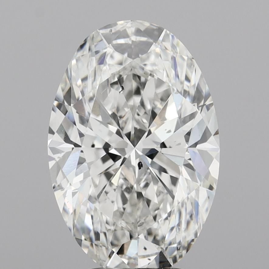 4.08 ct. oval Lab Grown Diamond front image
