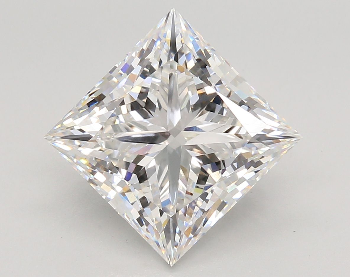 5.53 ct. princess Lab Grown Diamond front image