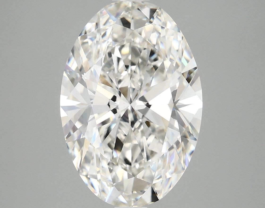 4.06 ct. oval Lab Grown Diamond front image