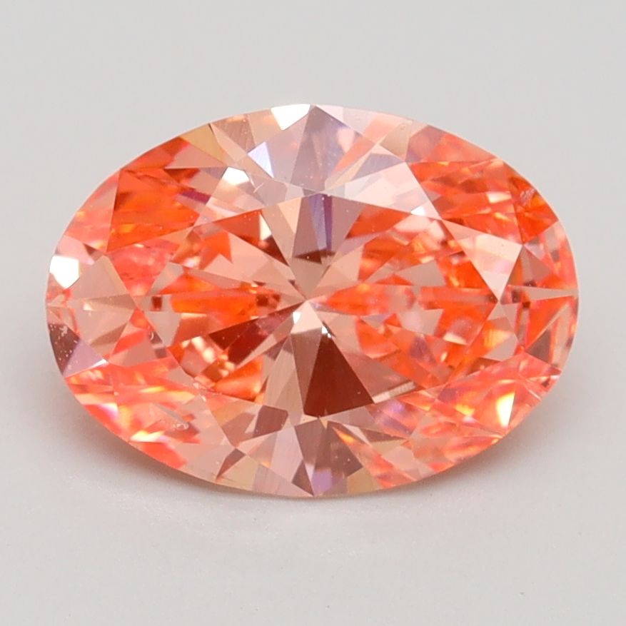 2.02 ct. oval Lab Grown Diamond front image