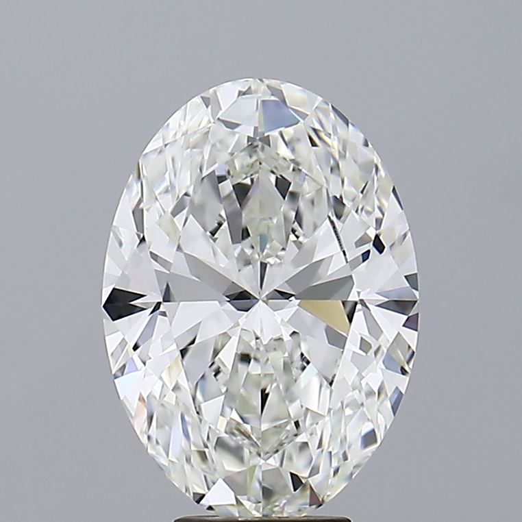 6.50 ct. oval Lab Grown Diamond front image
