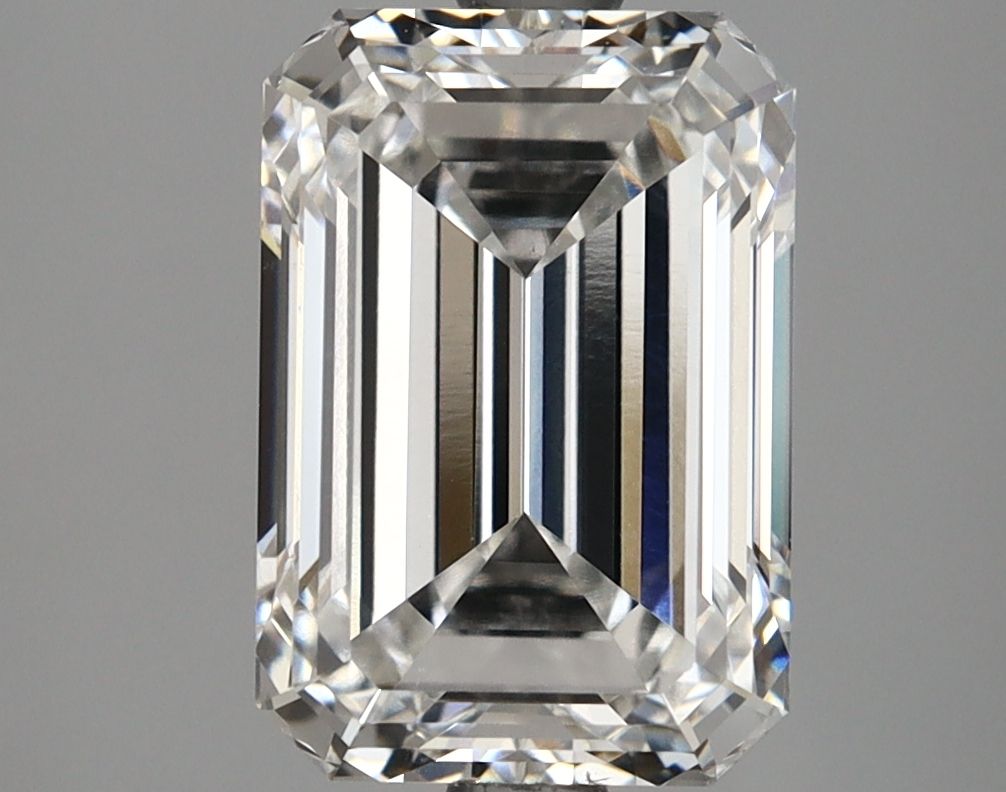 Diamant Émeraude 3.22 ct - Couleur F - Pureté VS1