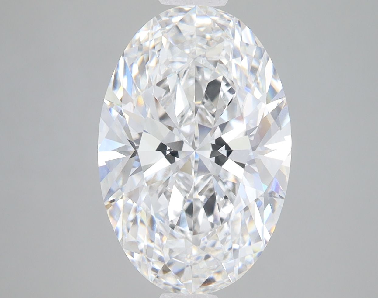 4.07 ct. oval Lab Grown Diamond front image
