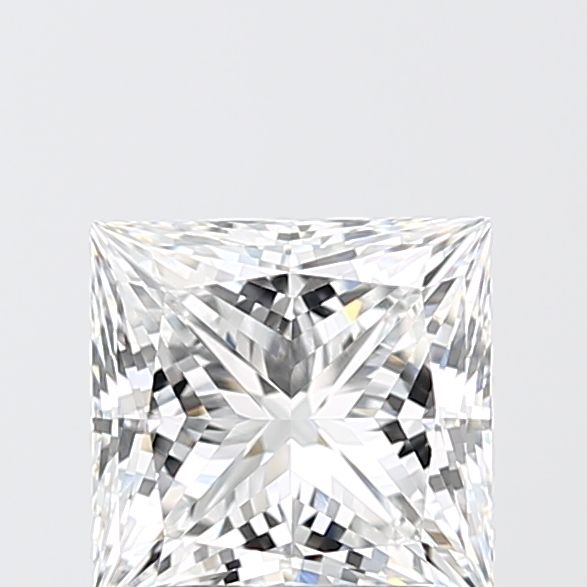 2.10 ct. princess Lab Grown Diamond front image