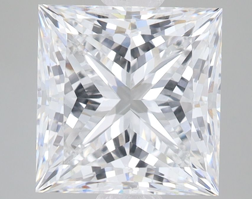 4.09 ct. princess Lab Grown Diamond front image