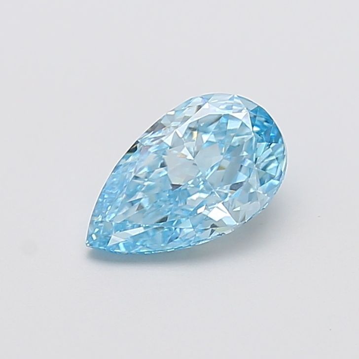 1.51 CT Fancy Vivid Blue PEAR