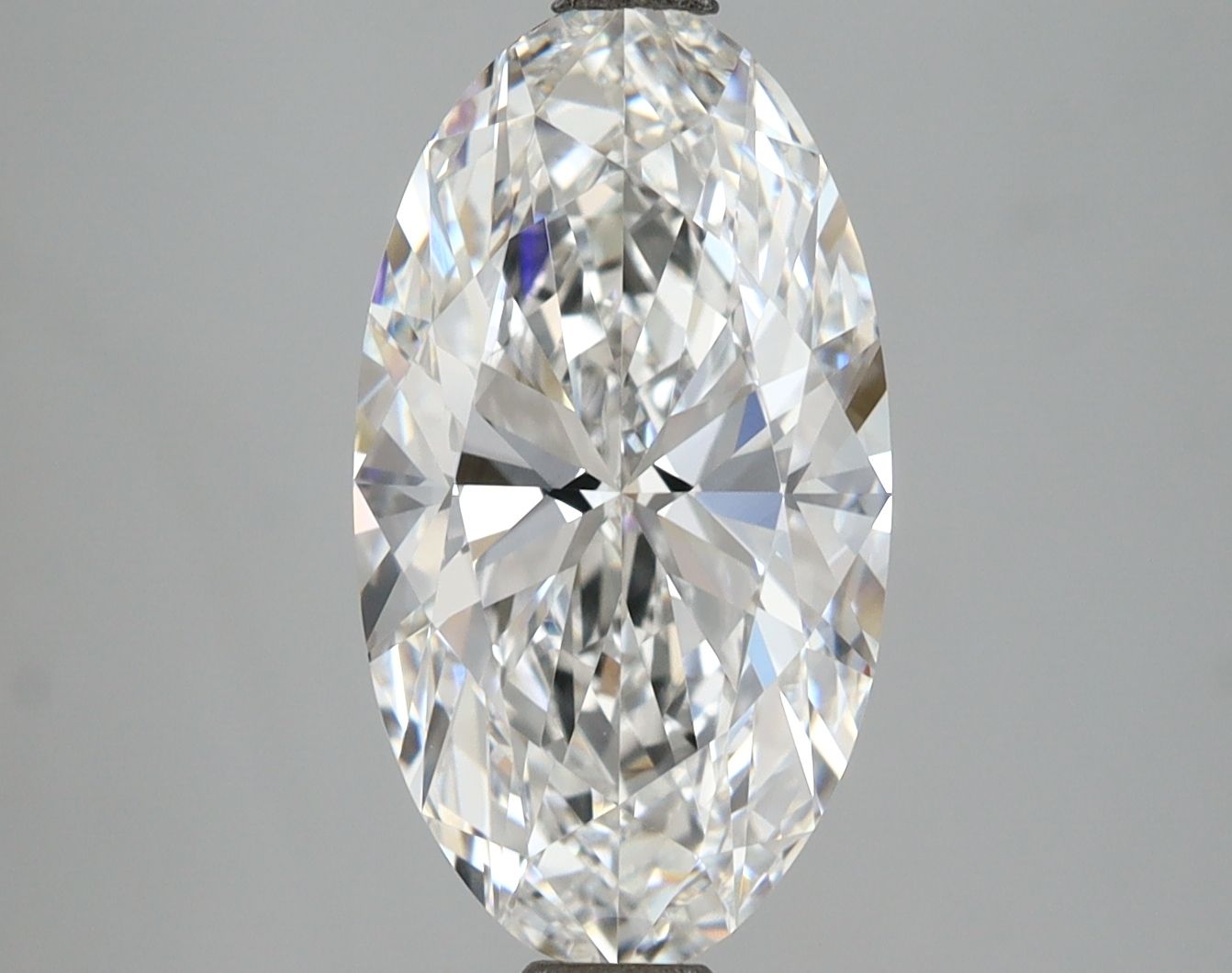 3.95 ct. oval Lab Grown Diamond front image