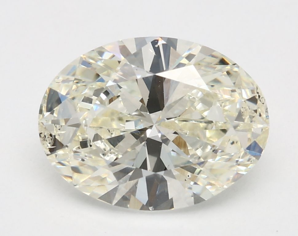 2.02 ct. oval Lab Grown Diamond front image