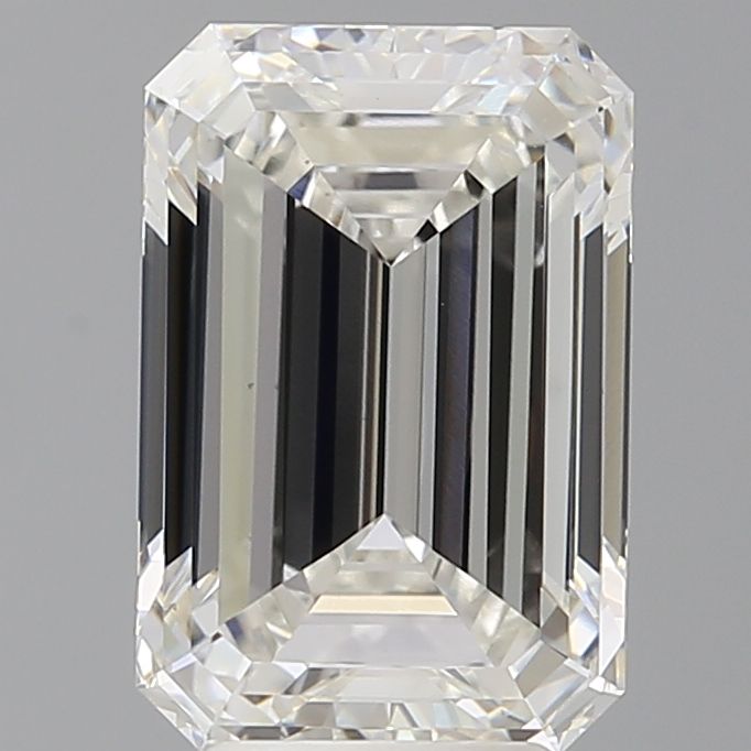 4.58 ct. emerald Lab Grown Diamond front image