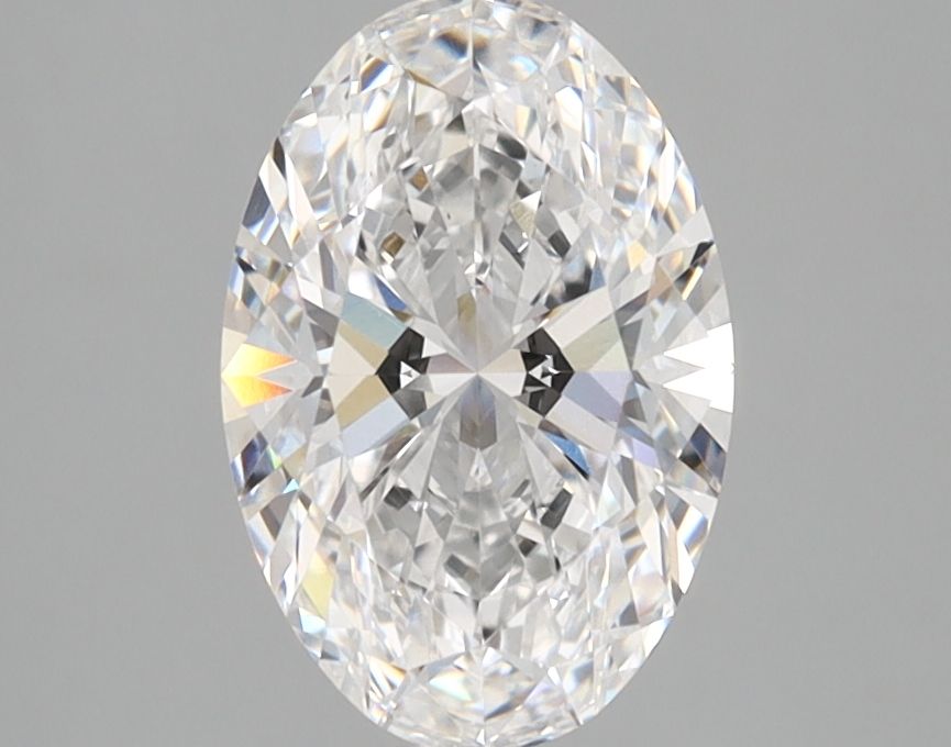 1.58 ct. oval Lab Grown Diamond front image