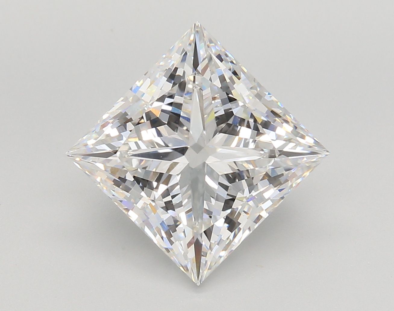 5.59 ct. princess Lab Grown Diamond front image