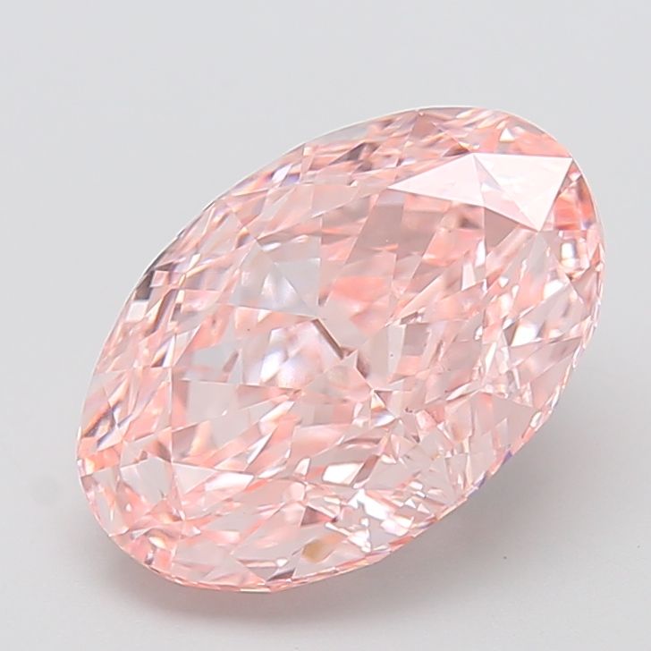 6.24 ct. oval Lab Grown Diamond front image
