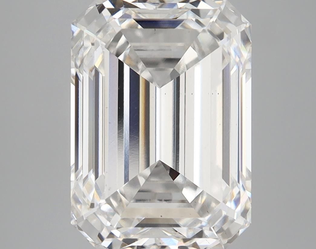 5.45 ct. emerald Lab Grown Diamond front image