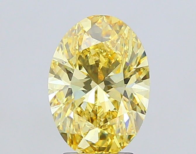 3.49 ct. oval Lab Grown Diamond front image