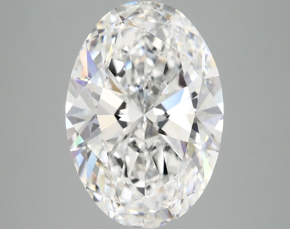 4.90 ct. oval Lab Grown Diamond front image